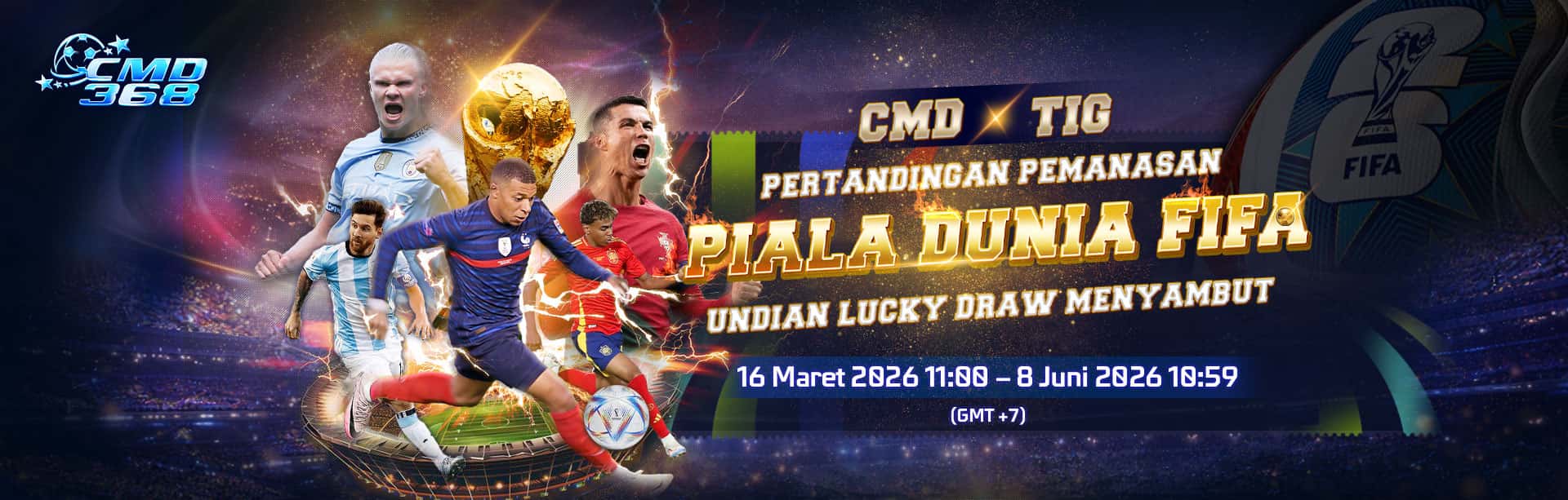 CMD368 - CMD X TIG ฟุตบอลโลก FIFA 2026
