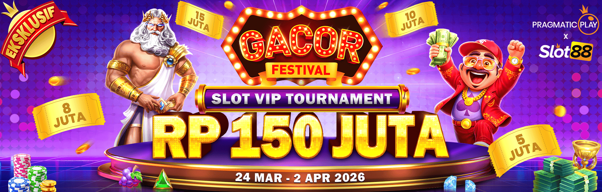 สล็อต - เทศกาลสล็อต: ทัวร์นาเมนต์สล็อต VIP